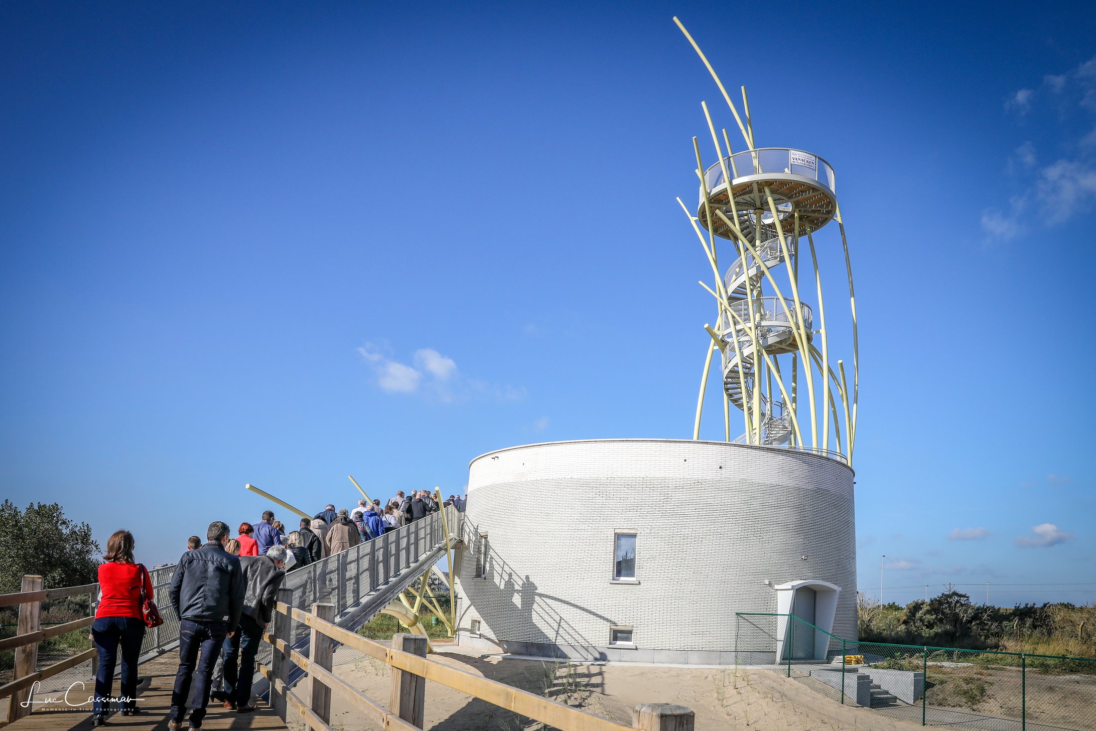 La tour Warande dans les dunes de Middelkerke