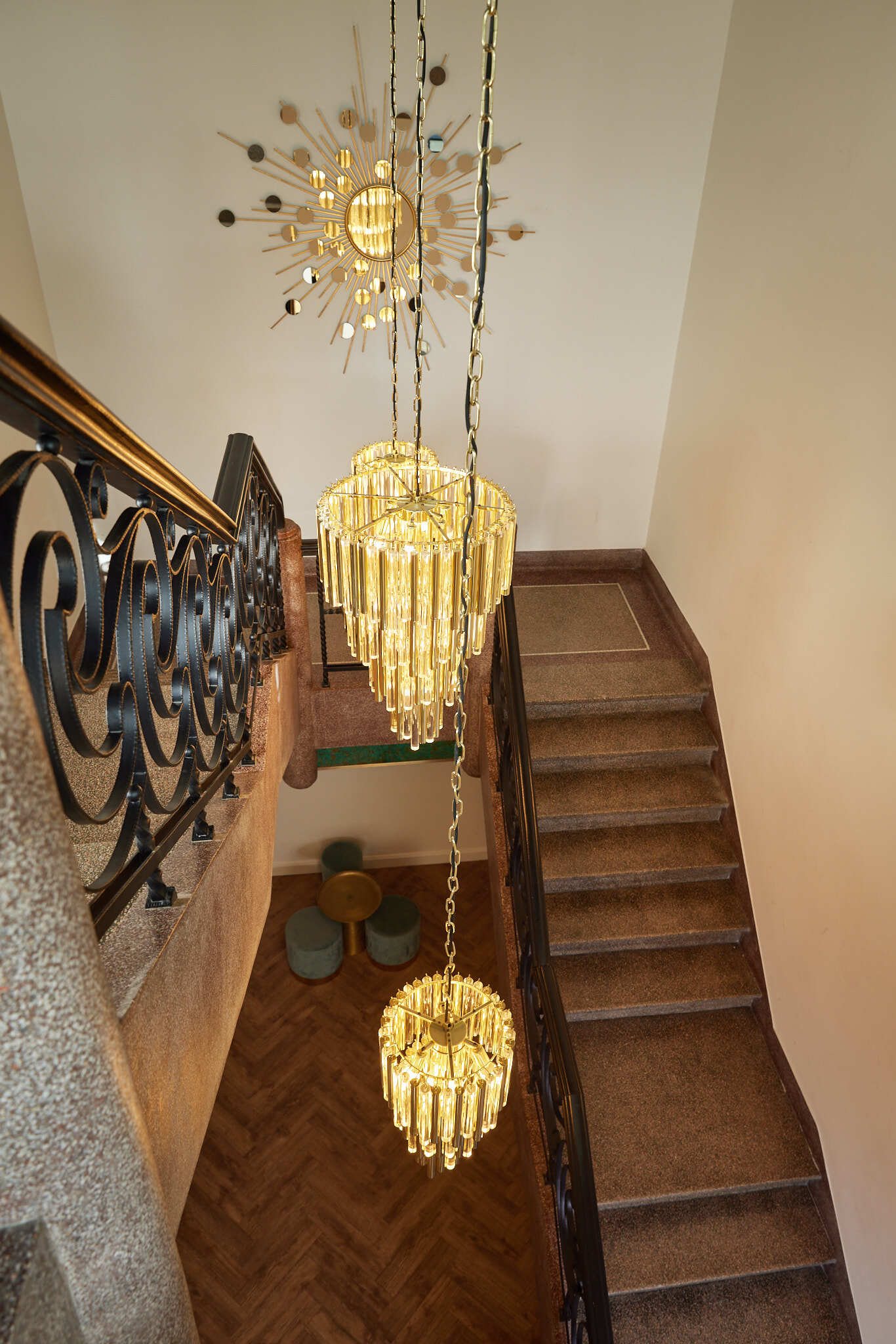 The staircase
