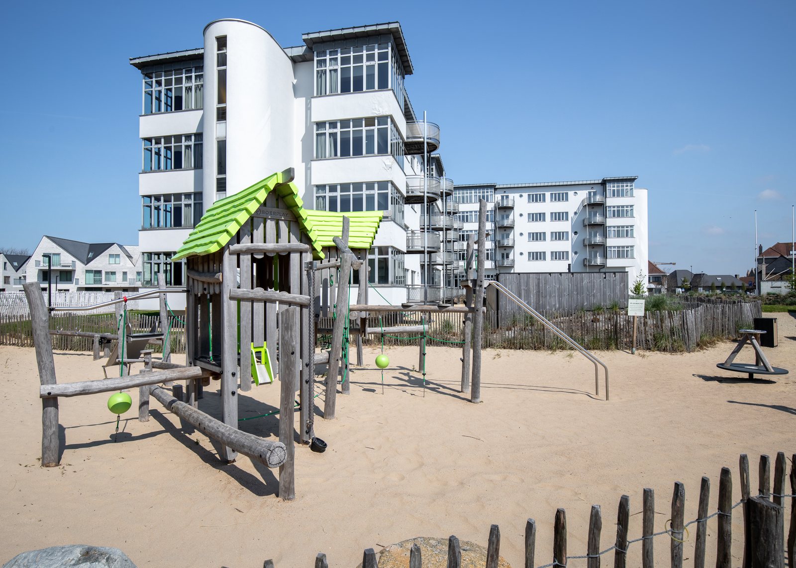 The play area on the estate