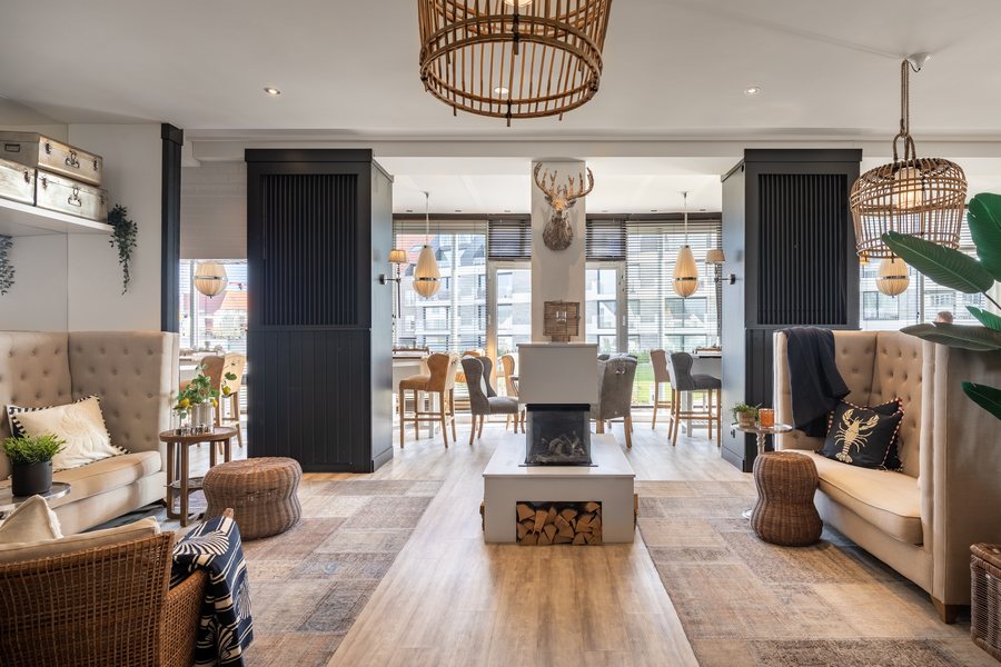 Die Lounge, eingerichtet von Rivièra Maison