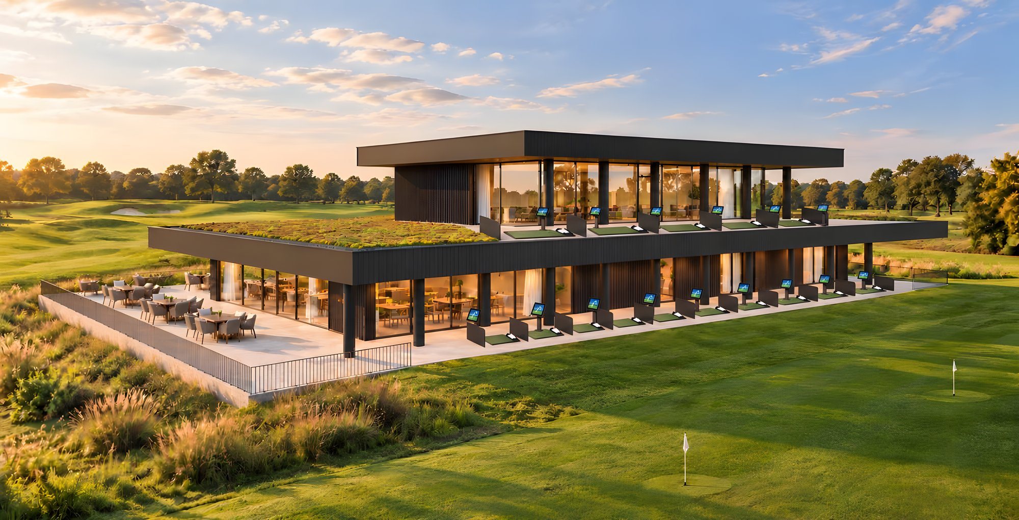 Westgolf, nouveau club-house · image d’ambiance